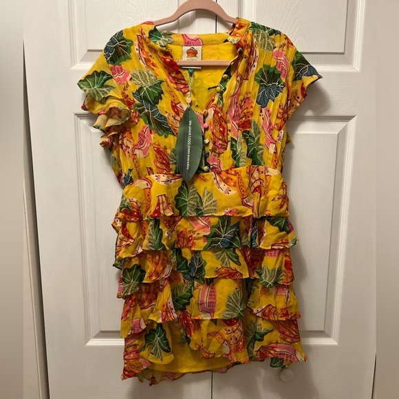 Farm rio dress size medium beaks and bananas size medium - Picture 5 of 10